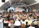 Il pubblico dell'Audi Palace